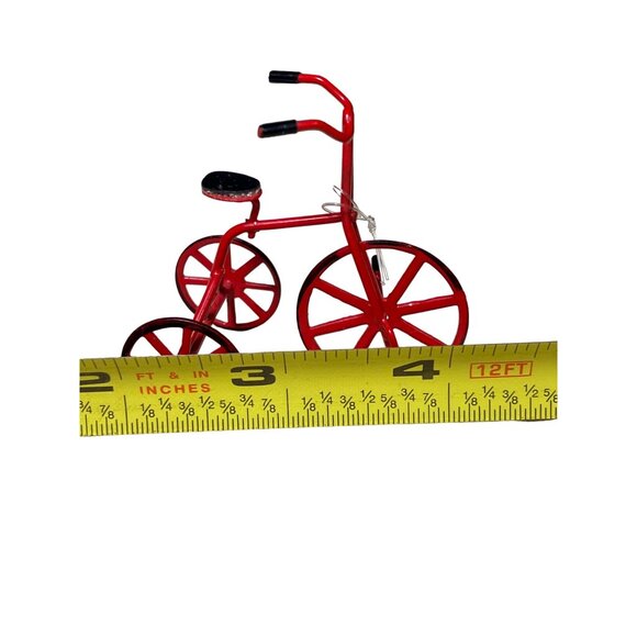 Metal Vehicle Christmas Ornaments Set of 5 - Picture 9 of 9